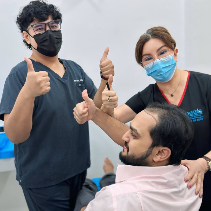 FUE Malaysia - Happy Patient